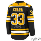 Boston Bruins Honor Legend 33 Zdeno Chara Signature Jersey