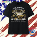 Boston Bruins Legends Greatness Vintage Hockey T Shirt