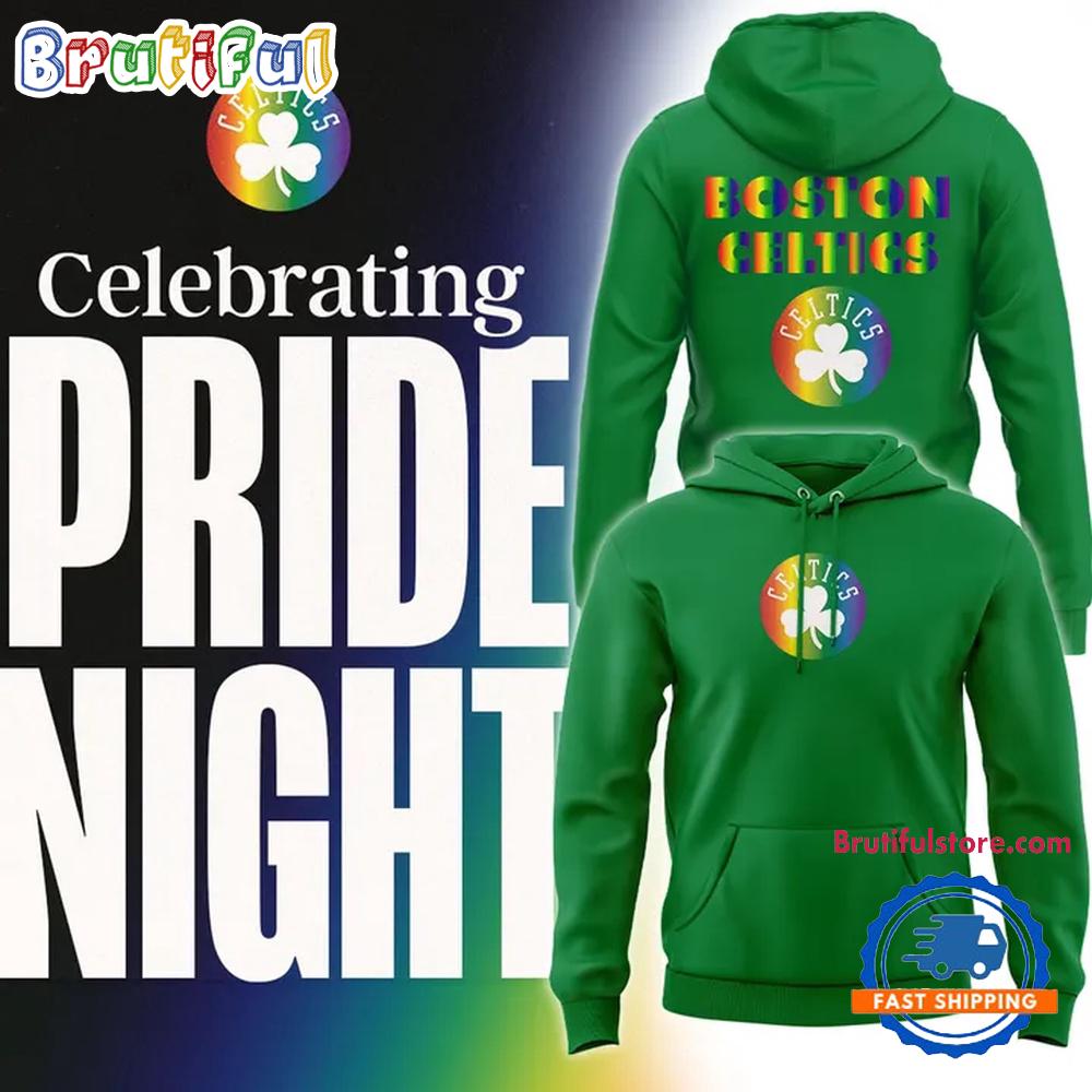 Boston Celtics Special Edition Pride Night 2025 Hoodie Shirt