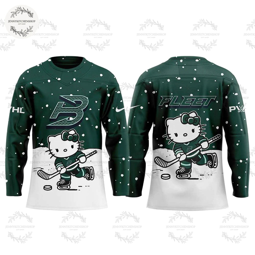 Boston Fleet x Hello Kitty 2025-26 Special Edition Hockey Jersey