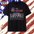 Boston Red Sox 125th Anniversary Abbey Road Legends Signatures T Shirt