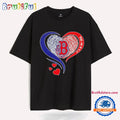 Boston Red Sox it’s in my DNA heart T Shirt
