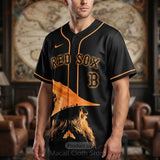 Boston Red Sox Lord of the Rings Personalized Baseball Jersey