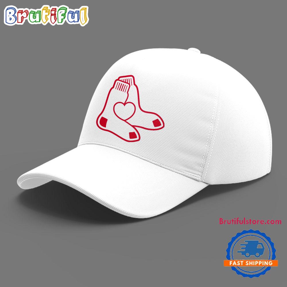 Boston Red Sox The Heart Of Red Sox White Cap