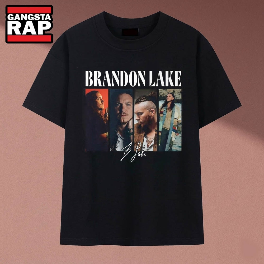 Brandon Lake 4 Panel Portrait Graphic Signature Worship T Shirt, Music 2D Shirt