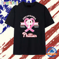 Breast Cancer Awareness Month 2025 Philadelphia Phillies Logo T Shirt