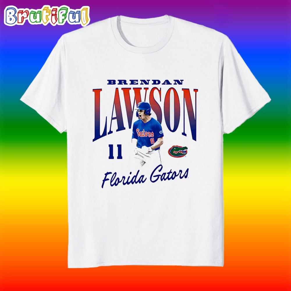 Brendan Lawson Florida Gators Illustrated T Shirt