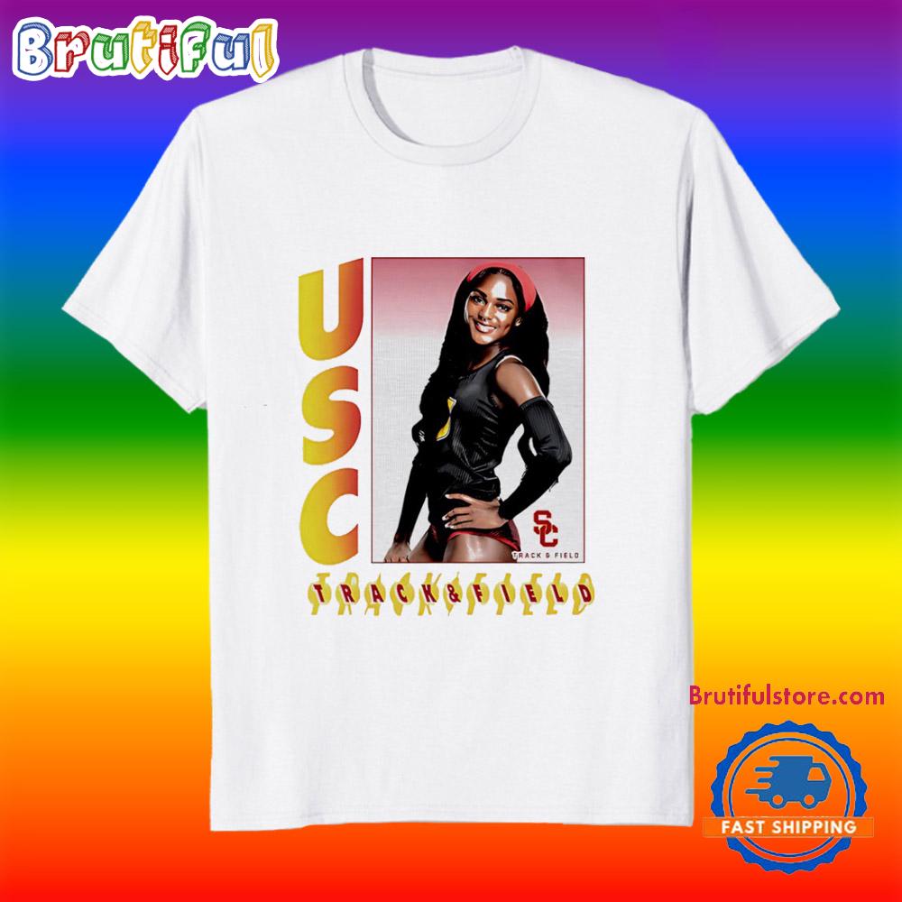 Brianna Selby Usc Trojans Graphic Signature T Shirt