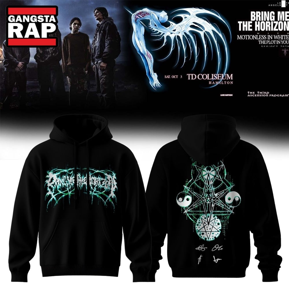 Bring Me the Horizon Music Signature 2026 Special New Hoodie T-Shirt