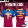 Brisbane Lions 2026 AFL Premiers Three Peat New Design 3D Shirt