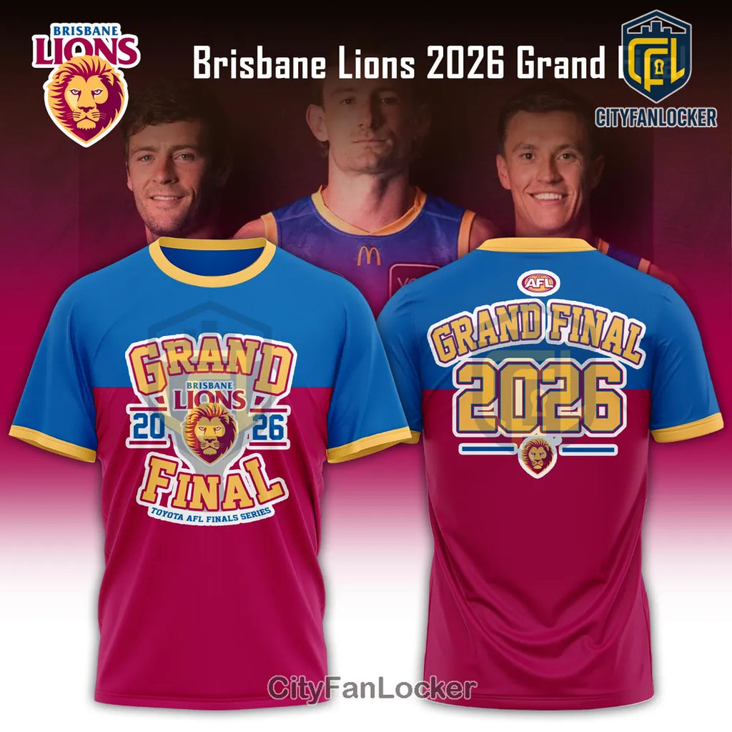 Brisbane Lions 2026 Grand Final AFL Shirt