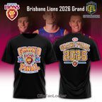 Brisbane Lions 2026 Grand Final Black Shirt