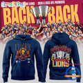 Brisbane Lions AFL 2025 Back-to-Back PREMIERS Limited Edition Hoodie