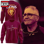 Brisbane Lions Chris Fagan Milestone Signature 2026 Hoodie T-Shirt