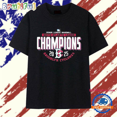Brooklyn Cyclones South Atlantic Champions 2025 T Shirt
