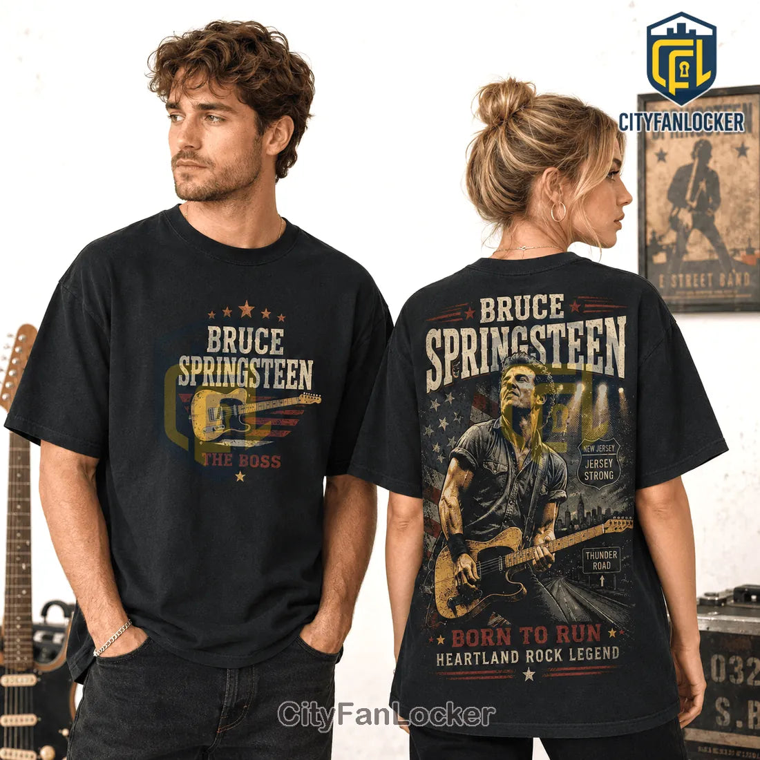 Bruce Springsteen Born To Run T-Shirt