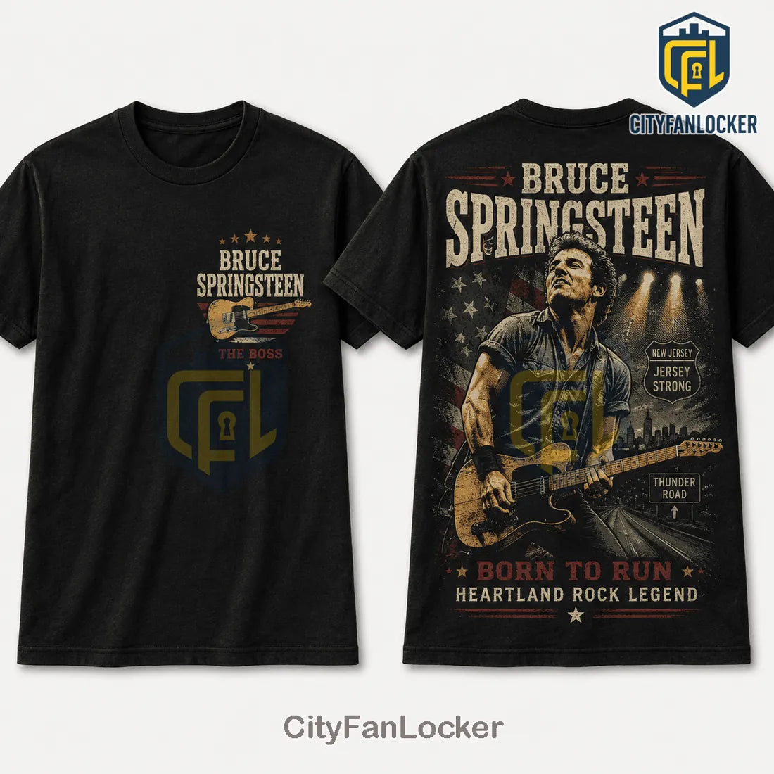 Bruce Springsteen Born To Run T-Shirt