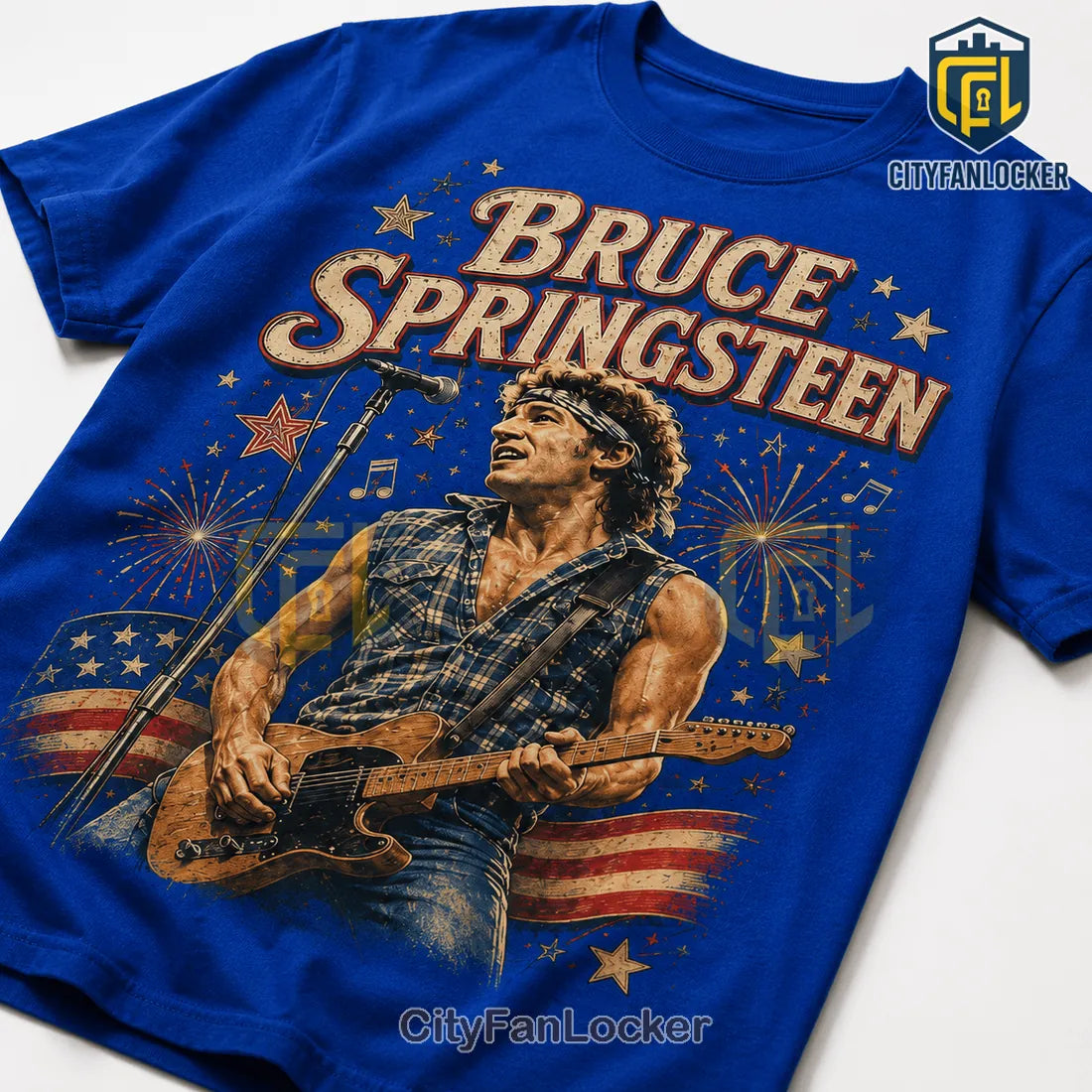 Bruce Springsteen Red White and Bruce 2026 T-Shirt
