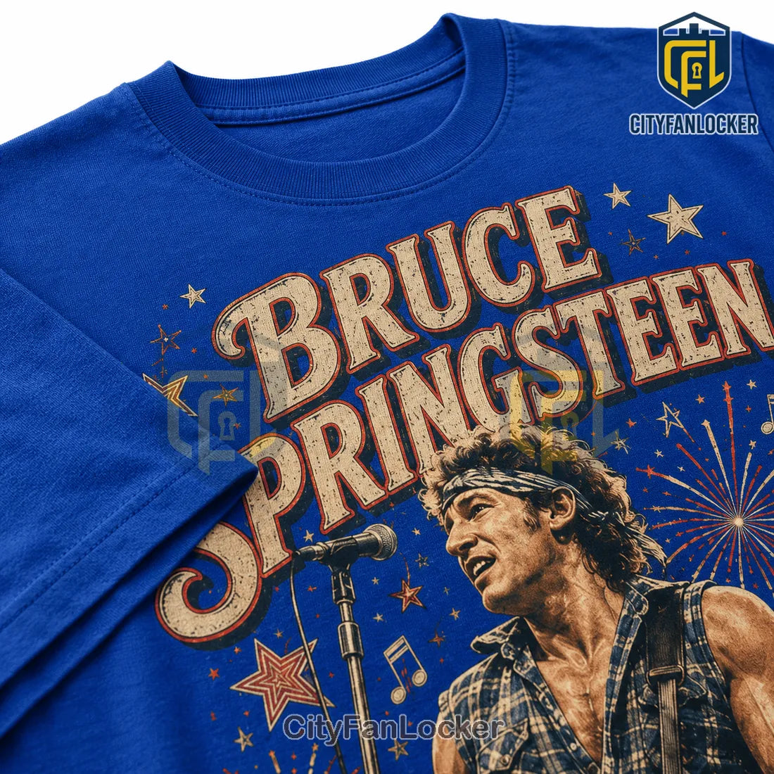 Bruce Springsteen Red White and Bruce 2026 T-Shirt