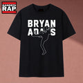 Bryan Adams Guitar Silhouette Graphic Vintage Rock T Shirt, Music 2D Shirt