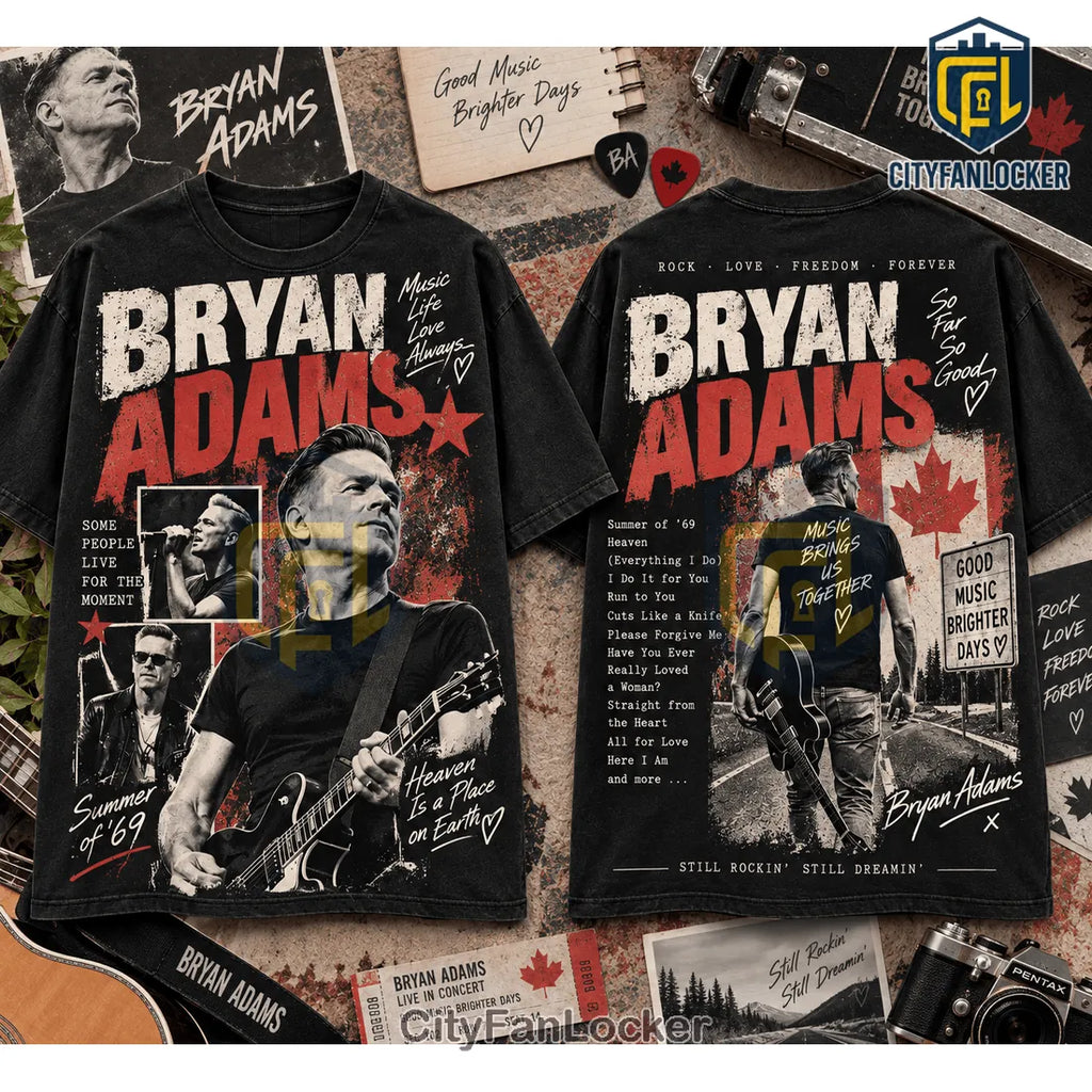 Bryan Adams Rock Legend T-Shirt