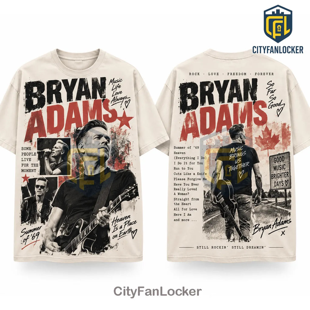 Bryan Adams Rock Legend T-Shirt