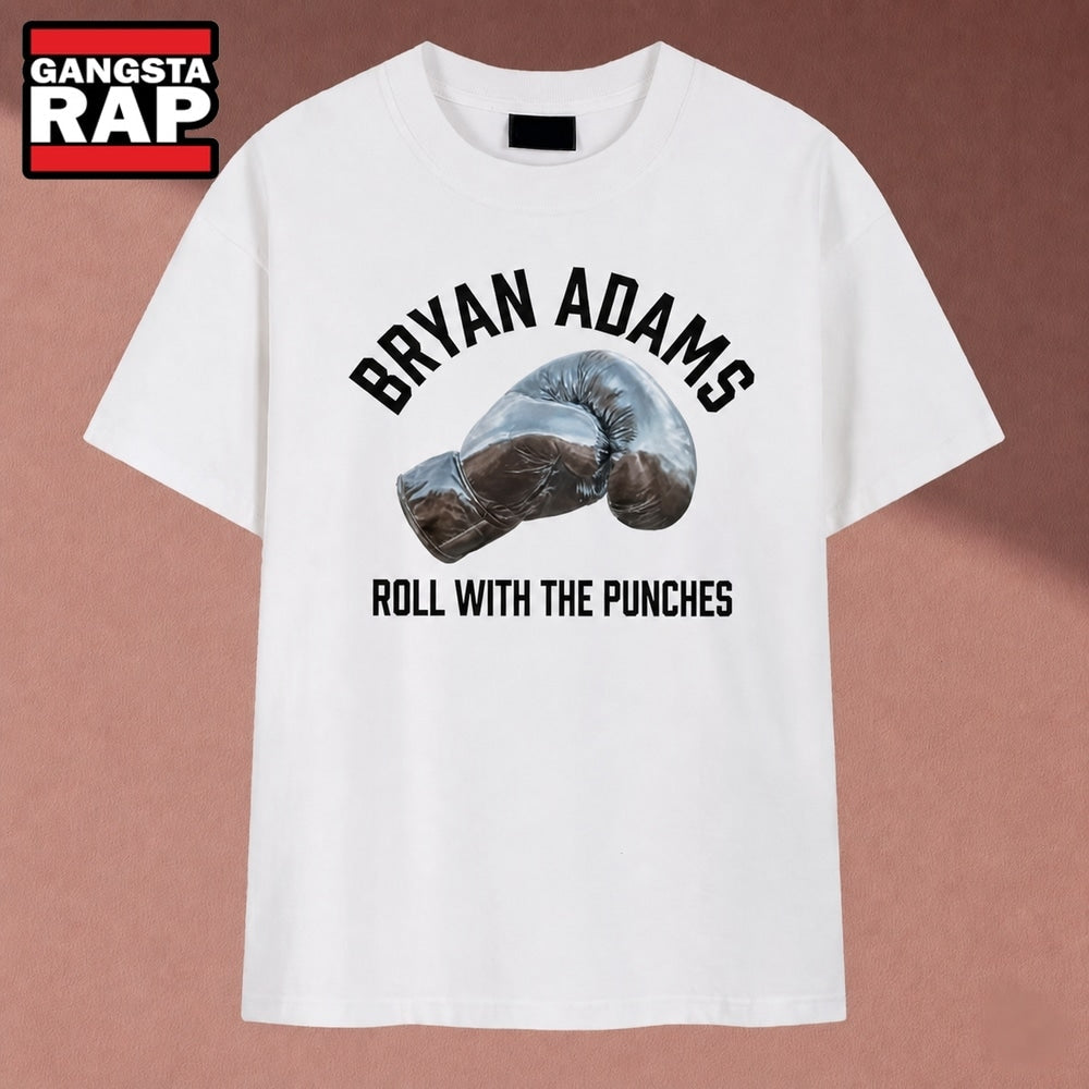 Bryan Adams Roll With The Punches Boxing Glove T Shirt, Music 2D Shirt