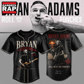 Bryan Adams Roll With The Punches Tour 2026 Signed Baseball Jersey
