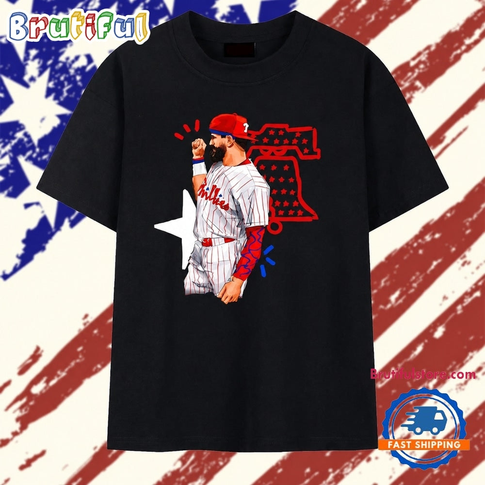 Bryce Harper Philadelphia Phillies MLB Baseball T Shirt
