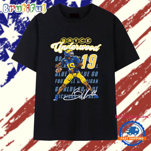 Bryce Underwood Michigan Wolverines football signature 2026 T Shirt