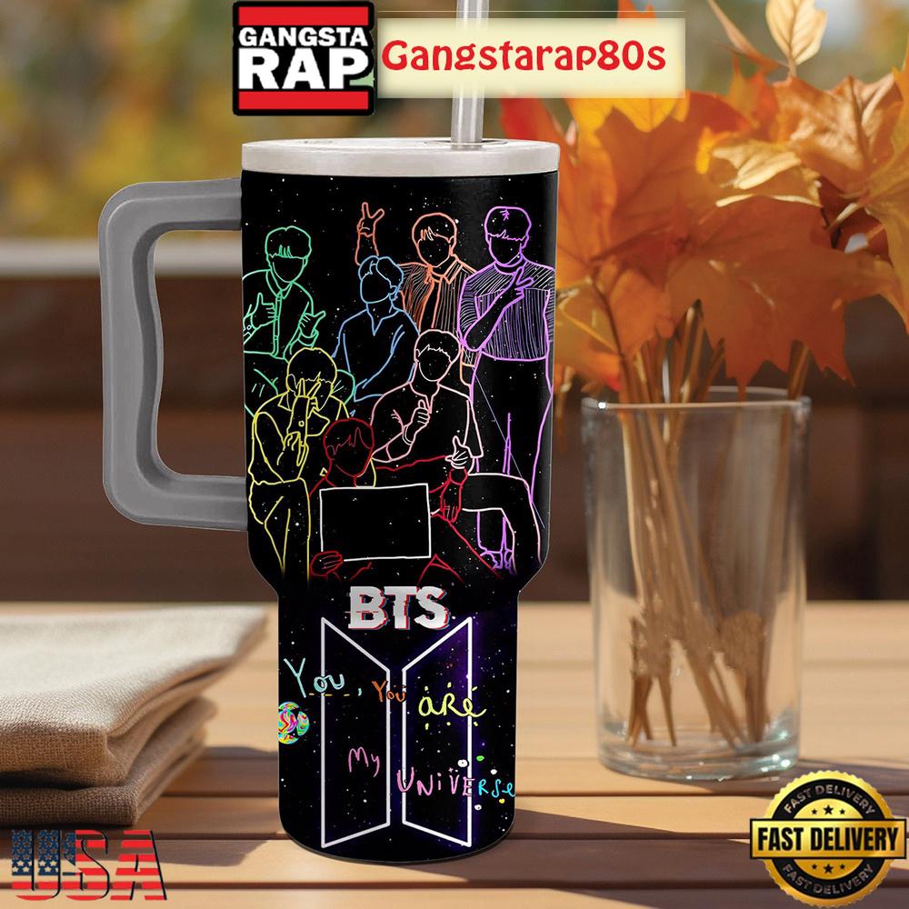BTS My Universe Fan Army Tumbler Cup 40oz