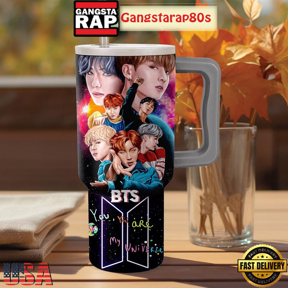 BTS My Universe Fan Army Tumbler Cup 40oz