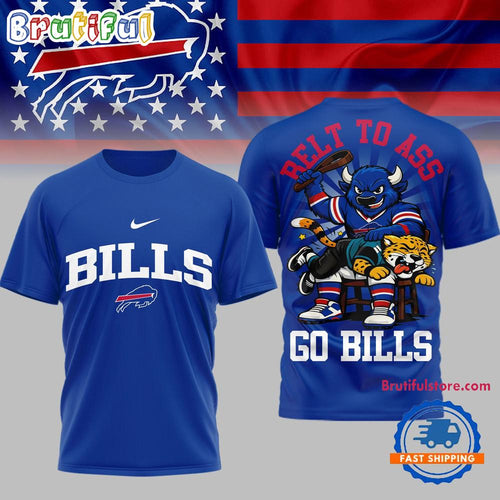 Buffalo Bills 2026 NFL BELT TO ASS Limited 3D SHIRT