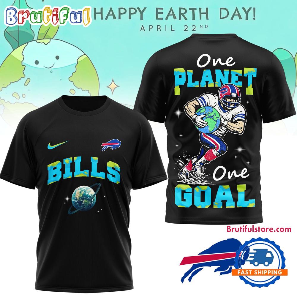 Buffalo Bills 2026 NFL x Earth Day Limited Edition 3D T Shirt