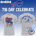Buffalo Bills 716 Day Celebration Limited Edition T Shirt