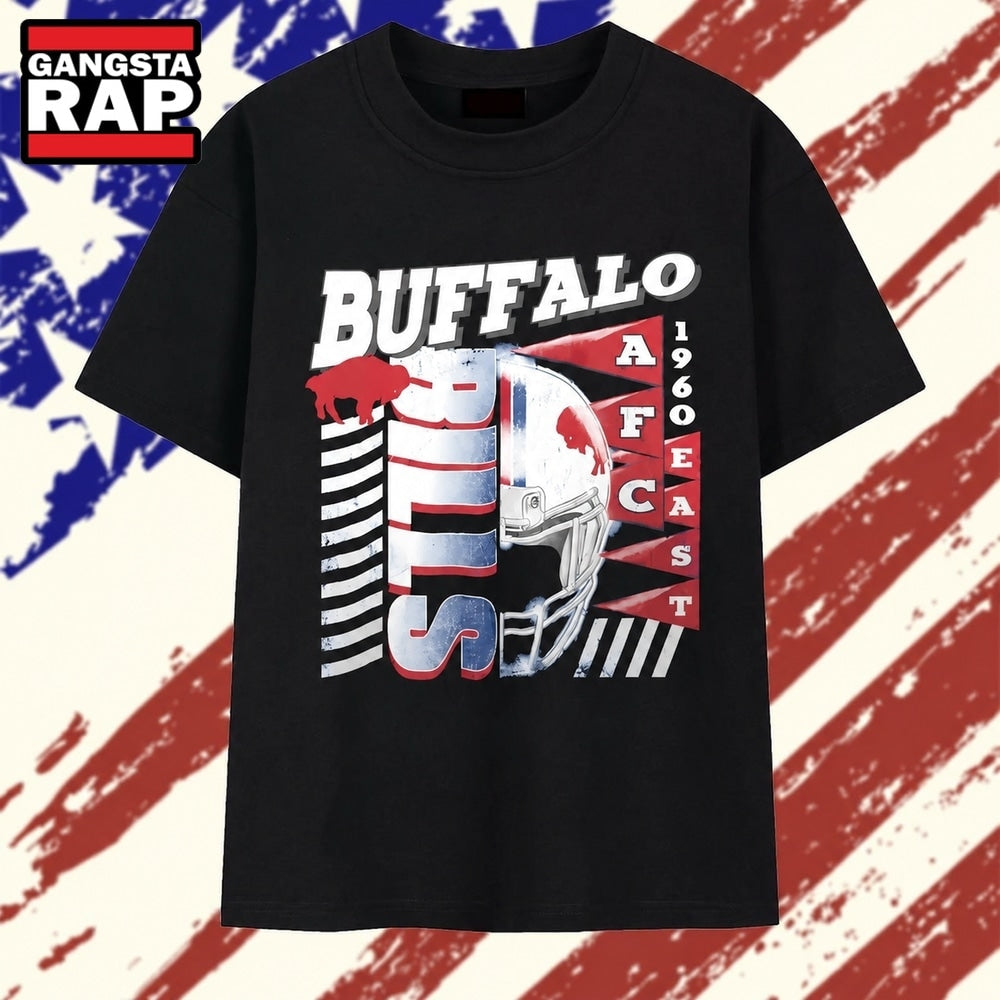 Buffalo Bills AFC East 1960 logo T Shirt