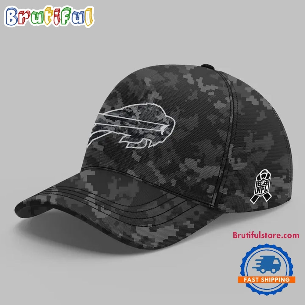 Buffalo Bills Black 2026 Salute to Service Sport Limited Edition Cap