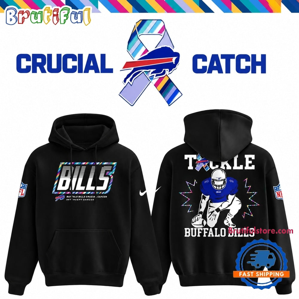 Buffalo Bills Crucial Catch Intercept Cancer 2026 Hoodie
