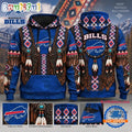 Buffalo Bills Heritage Hoodie, Western Native Inspired Football Hoodie