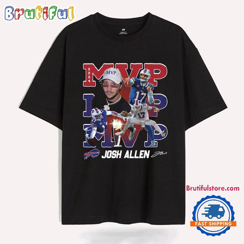 Buffalo Bills Josh Allen NFL 2025 MPV T Shirt