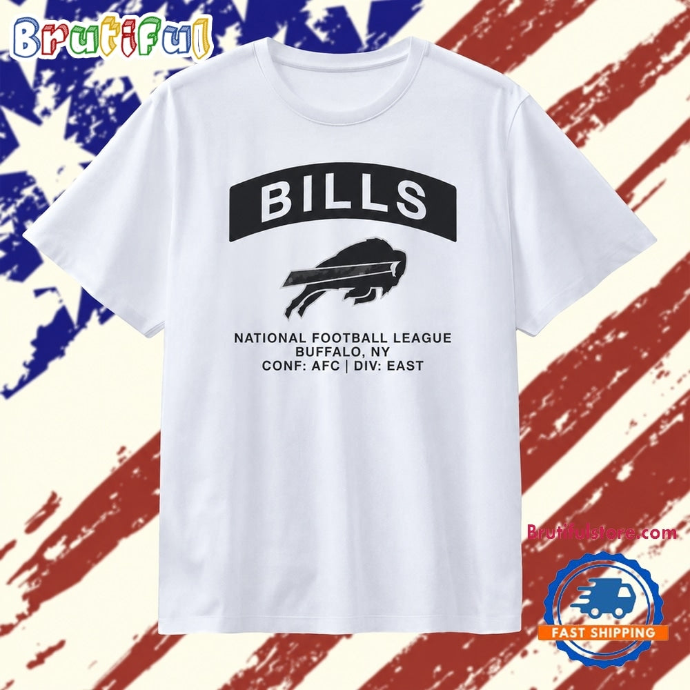 Buffalo Bills National Football League AFC East Team Logo T Shirt