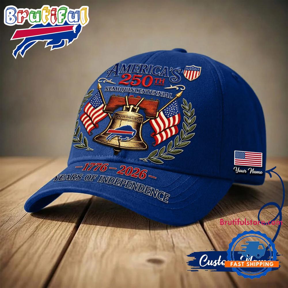 Buffalo Bills NFL 1776-2026 Years Of Independence Classic Cap