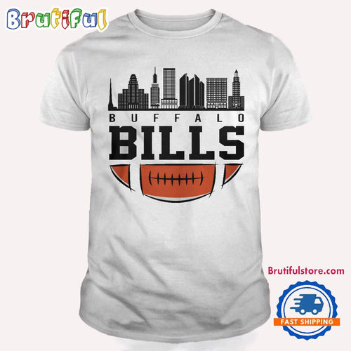 Buffalo Bills NFL 2025 City Skyline T Shirt