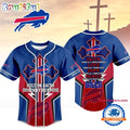 Buffalo Bills NFL Blessed Beyond The Score Baseball Jersey
