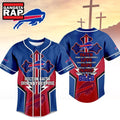 Buffalo Bills NFL Blessed Beyond The Score Baseball Jersey