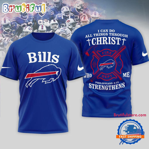 Buffalo Bills NFL Faith & Gridiron Limited Edition 3D Shirt