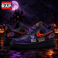 Buffalo Bills NFL Fear The Team Halloween Air Force 1 Shoes Sneakers