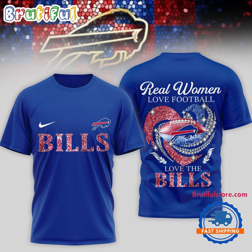 Buffalo Bills NFL Real Women Love Football Limited Edition 3D Shirt