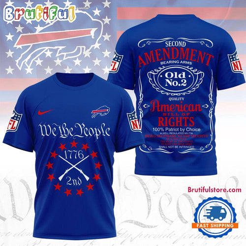 Buffalo Bills NFL Second Amendment Limited Edition 3D Shirt
