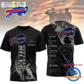 Buffalo Bills NFL Veterans Legacy Team New Design 3D Shirt